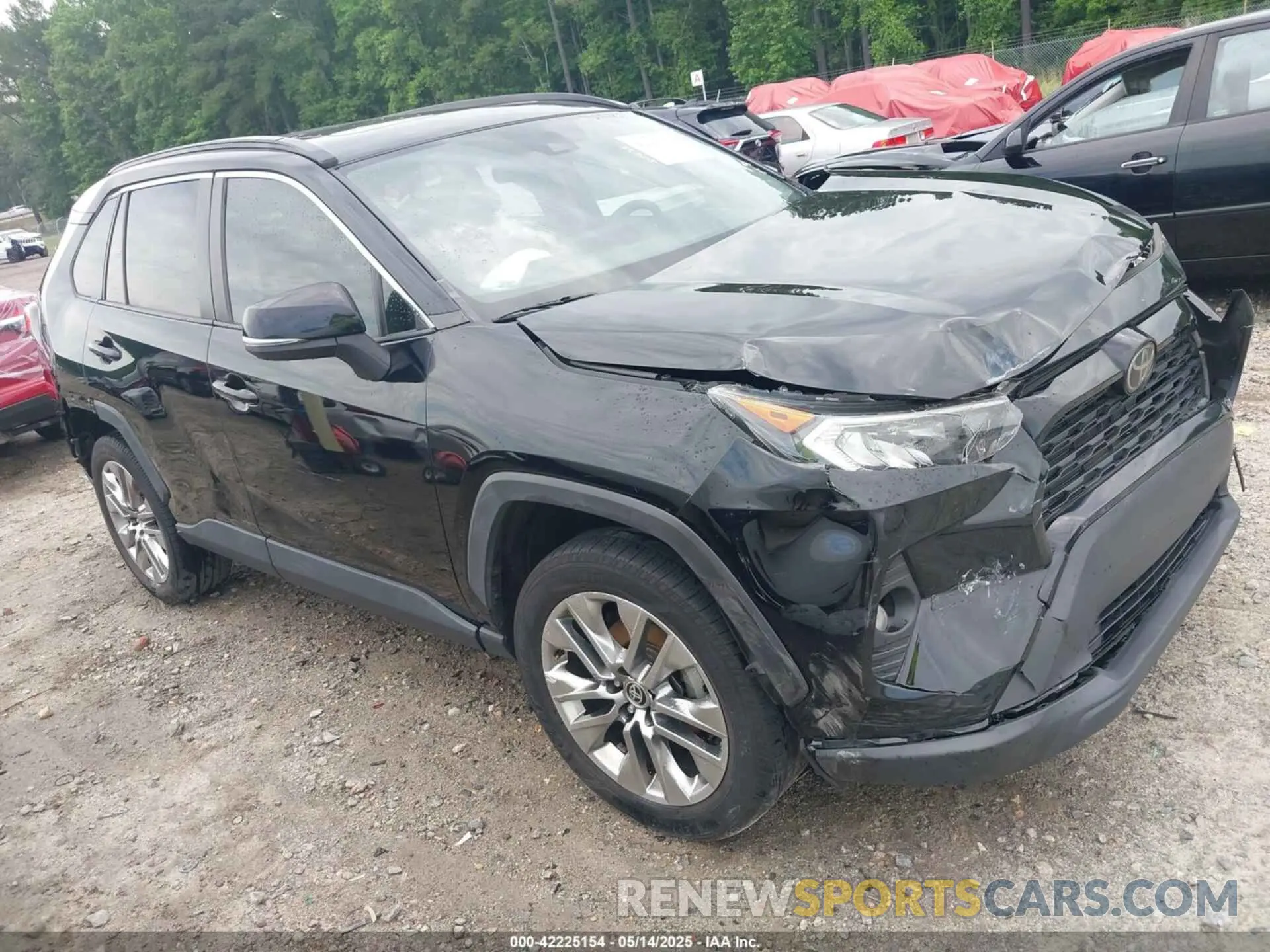 1 Photograph of a damaged car JTMC1RFV5LD046163 TOYOTA RAV4 2020
