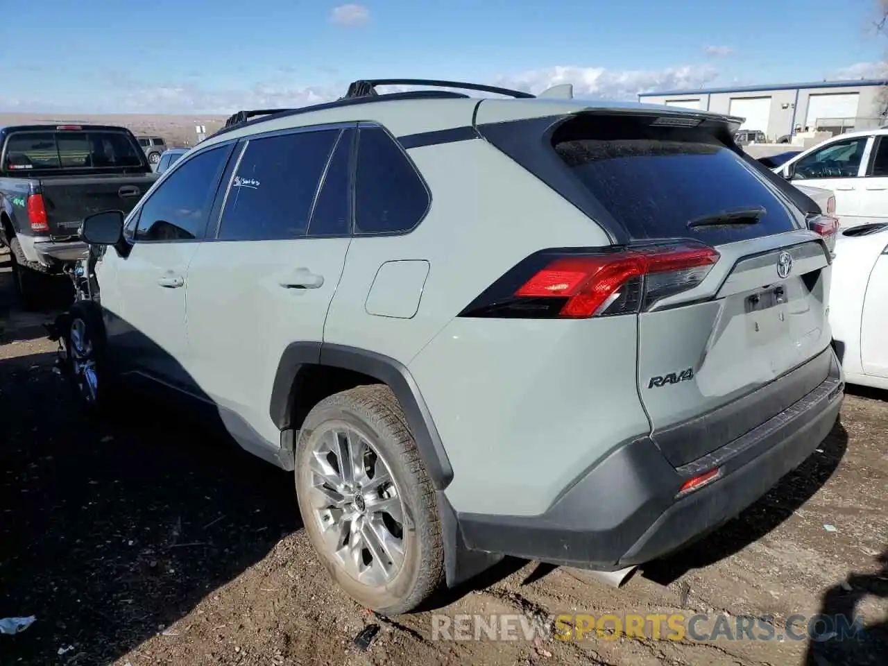 2 Photograph of a damaged car JTMC1RFV6LD043823 TOYOTA RAV4 2020