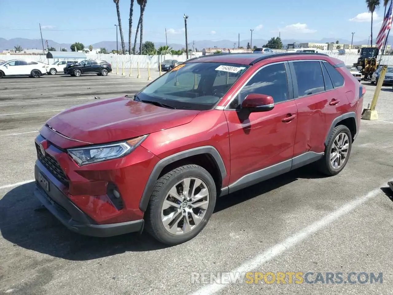 1 Photograph of a damaged car JTMC1RFV6LD056636 TOYOTA RAV4 2020