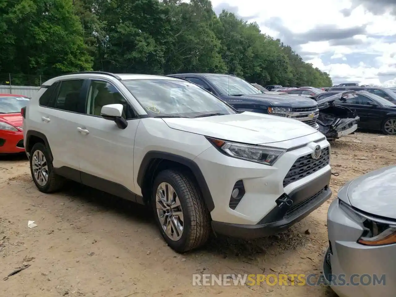 1 Photograph of a damaged car JTMC1RFV6LD059892 TOYOTA RAV4 2020