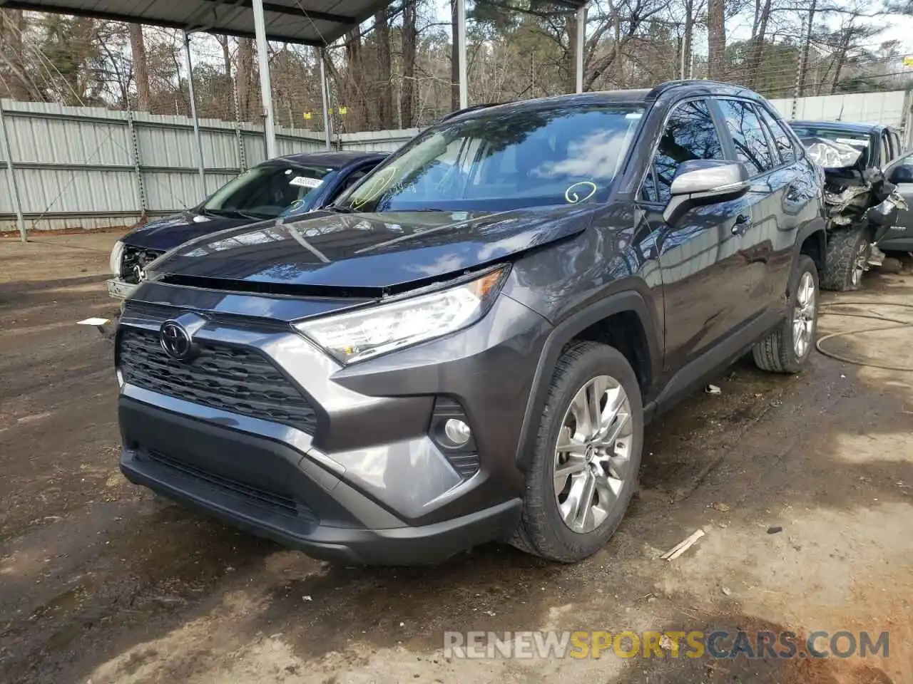 2 Photograph of a damaged car JTMC1RFV6LD521139 TOYOTA RAV4 2020