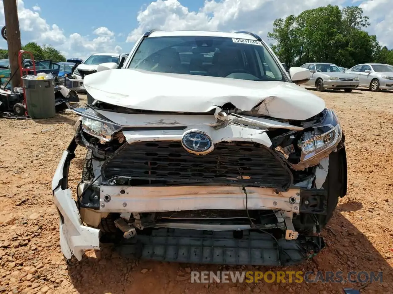 5 Photograph of a damaged car JTMC1RFV7LD521831 TOYOTA RAV4 2020