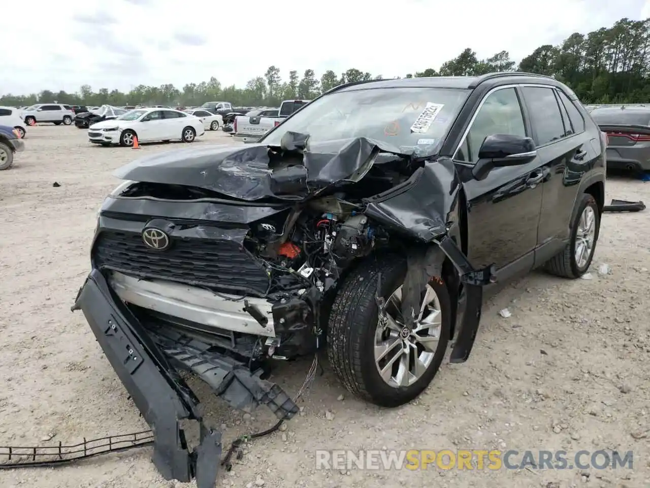 2 Photograph of a damaged car JTMC1RFV9LD059272 TOYOTA RAV4 2020