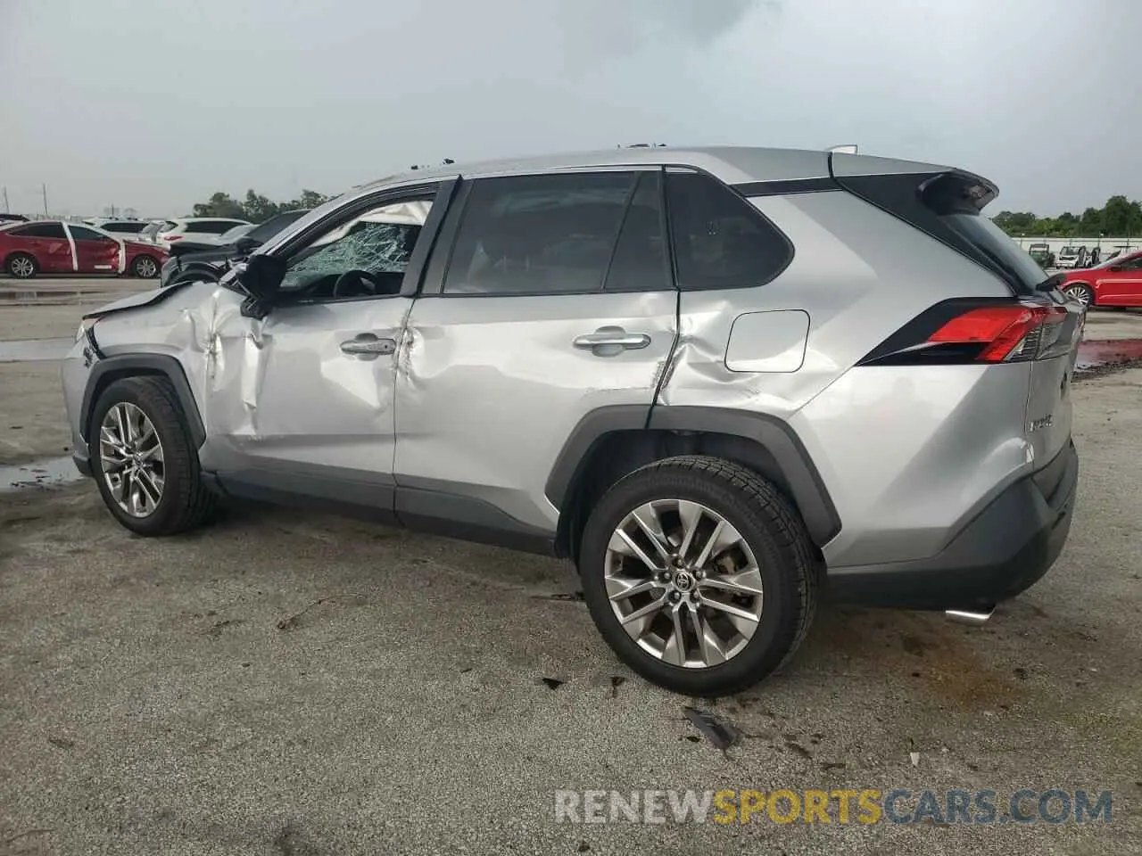 2 Photograph of a damaged car JTMC1RFVXLD047275 TOYOTA RAV4 2020