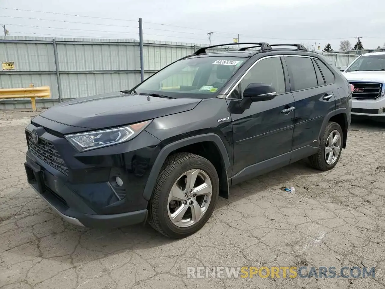 1 Photograph of a damaged car JTMD6RFV1LD006619 TOYOTA RAV4 2020