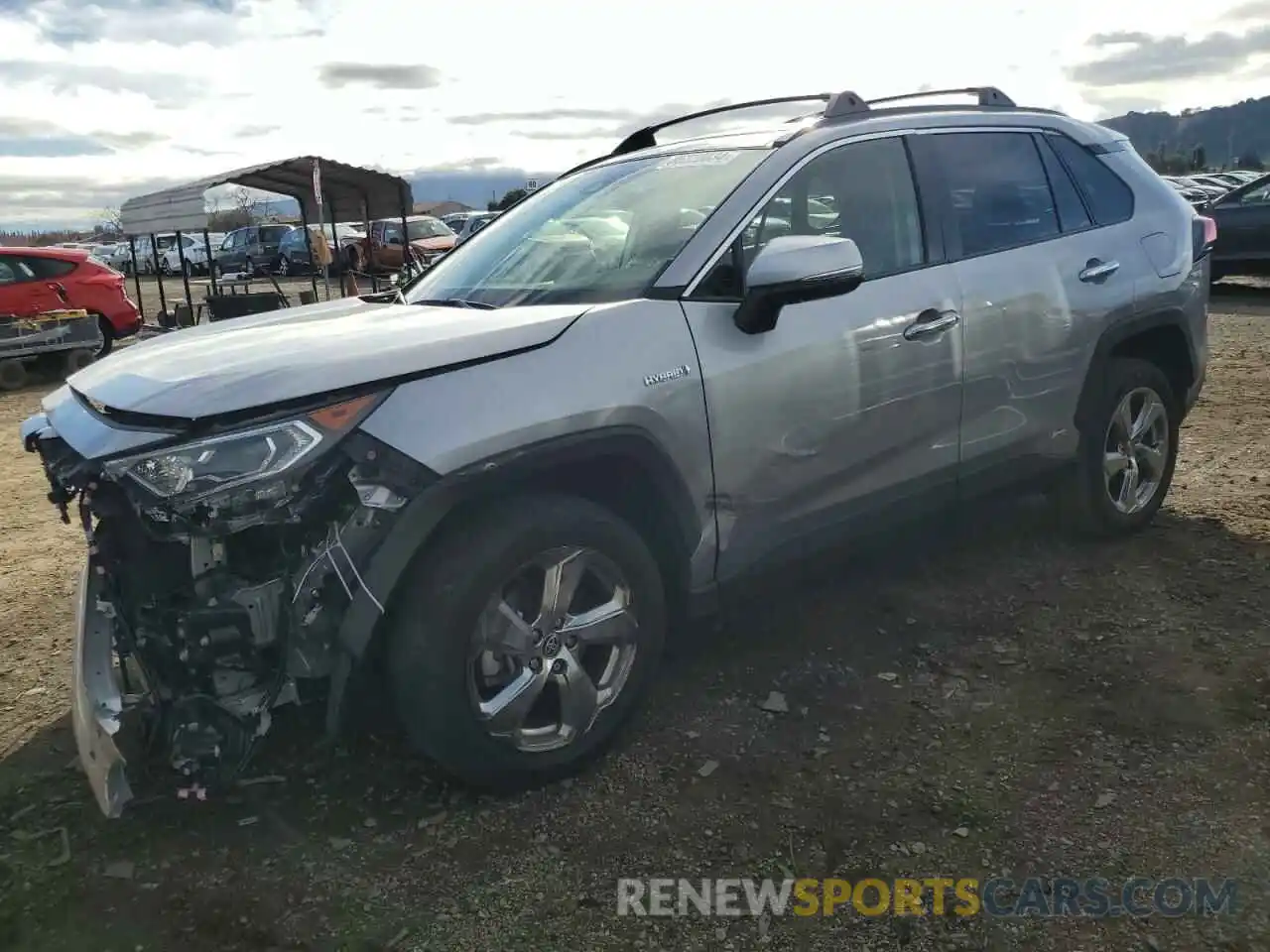 1 Photograph of a damaged car JTMD6RFV4LD006565 TOYOTA RAV4 2020