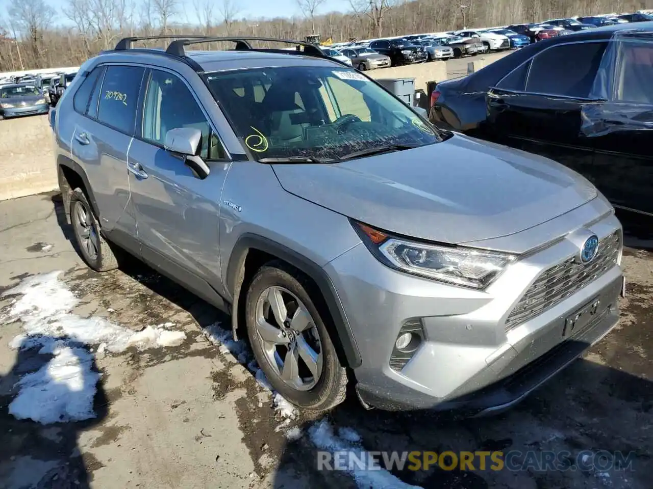 1 Photograph of a damaged car JTMD6RFV5LD005215 TOYOTA RAV4 2020