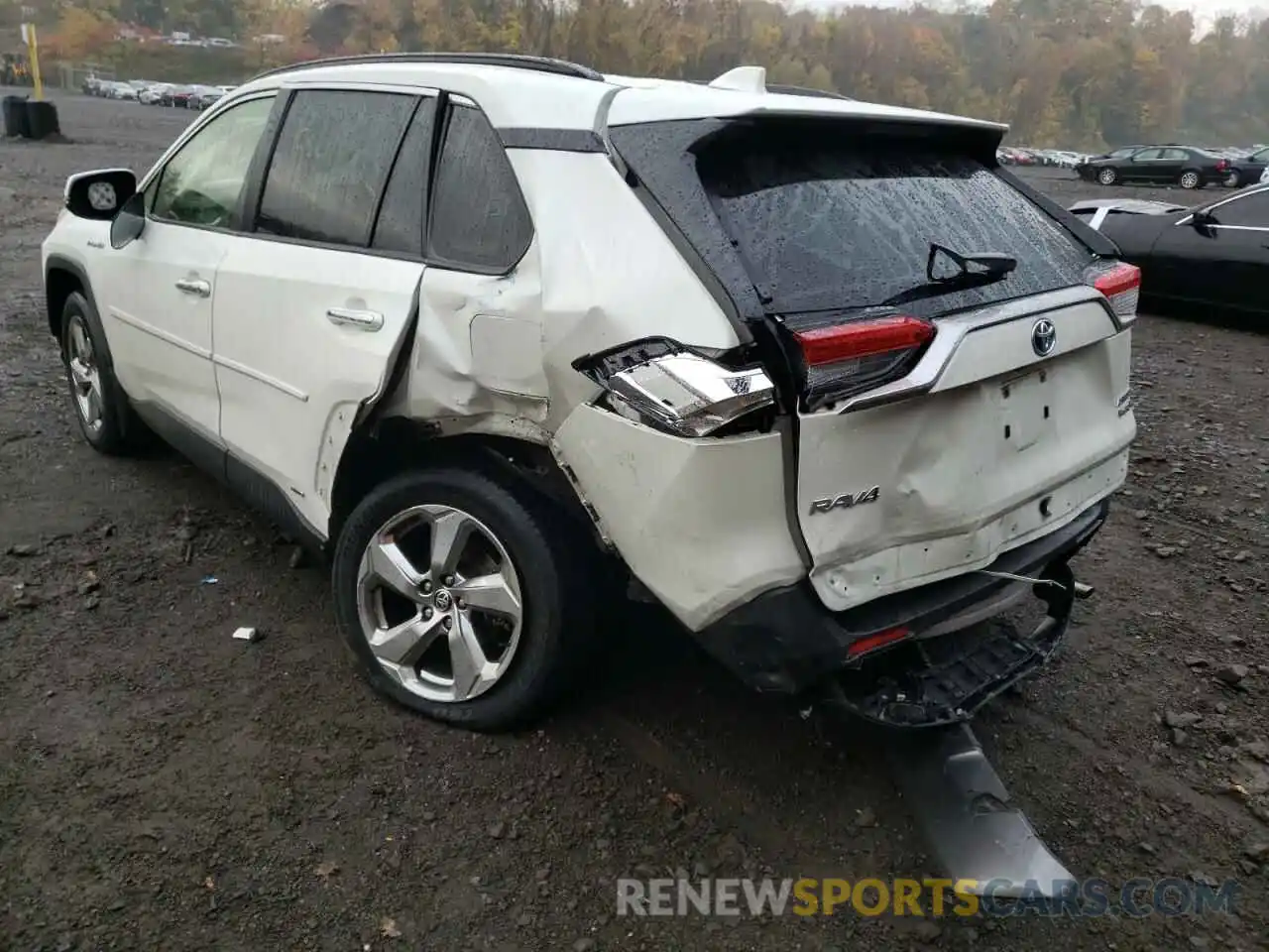 9 Photograph of a damaged car JTMD6RFV5LD005280 TOYOTA RAV4 2020