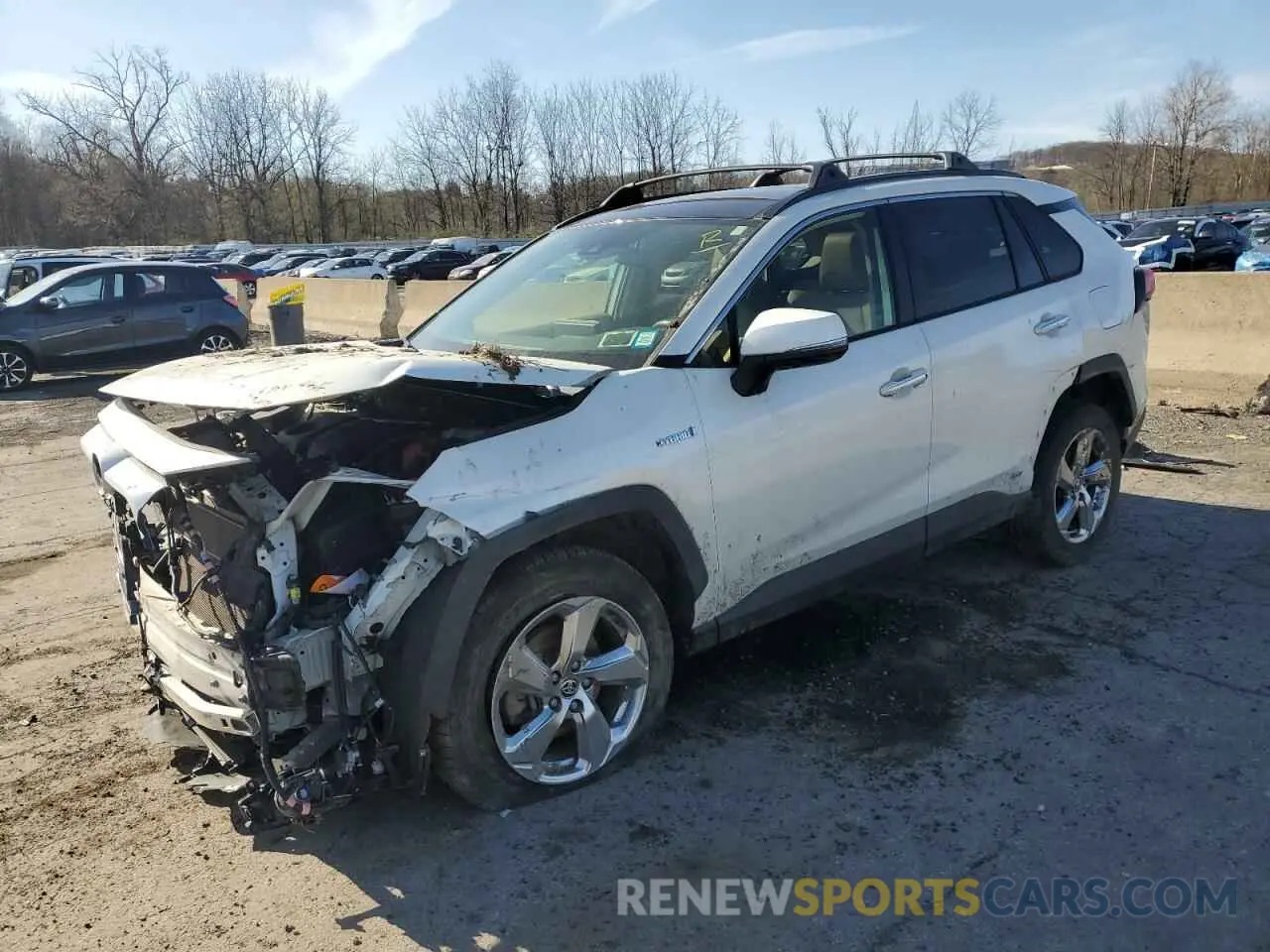 1 Photograph of a damaged car JTMD6RFV5LD006851 TOYOTA RAV4 2020