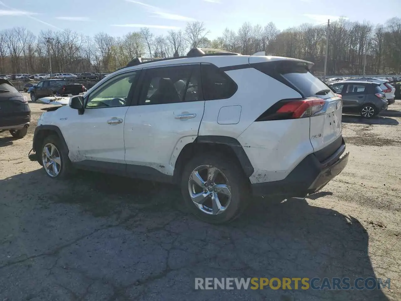 2 Photograph of a damaged car JTMD6RFV5LD006851 TOYOTA RAV4 2020