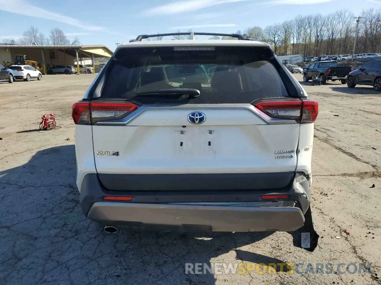 6 Photograph of a damaged car JTMD6RFV5LD006851 TOYOTA RAV4 2020