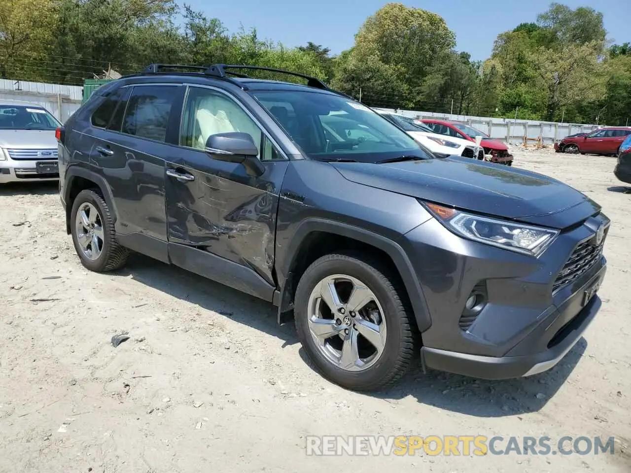 4 Photograph of a damaged car JTMDWRFV1LD525864 TOYOTA RAV4 2020