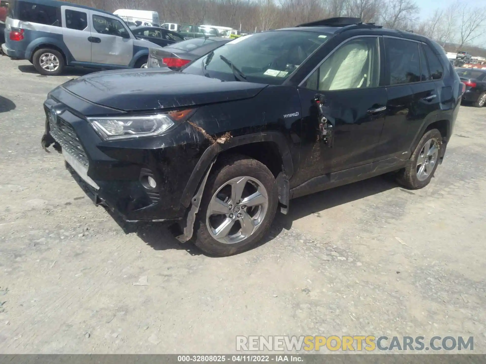 2 Photograph of a damaged car JTMDWRFV2LD070331 TOYOTA RAV4 2020