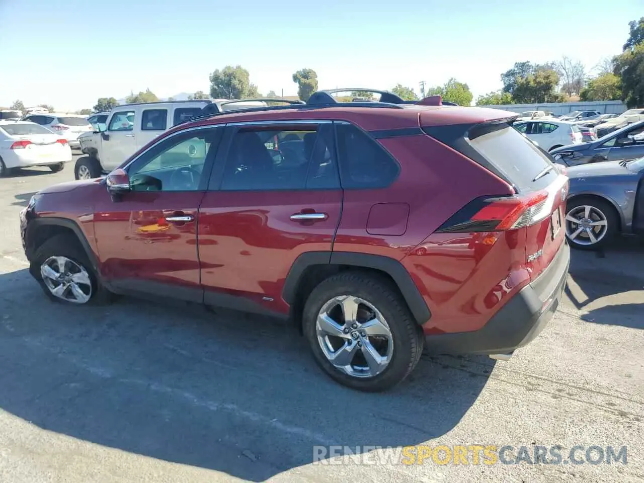 2 Photograph of a damaged car JTMDWRFV2LD538929 TOYOTA RAV4 2020