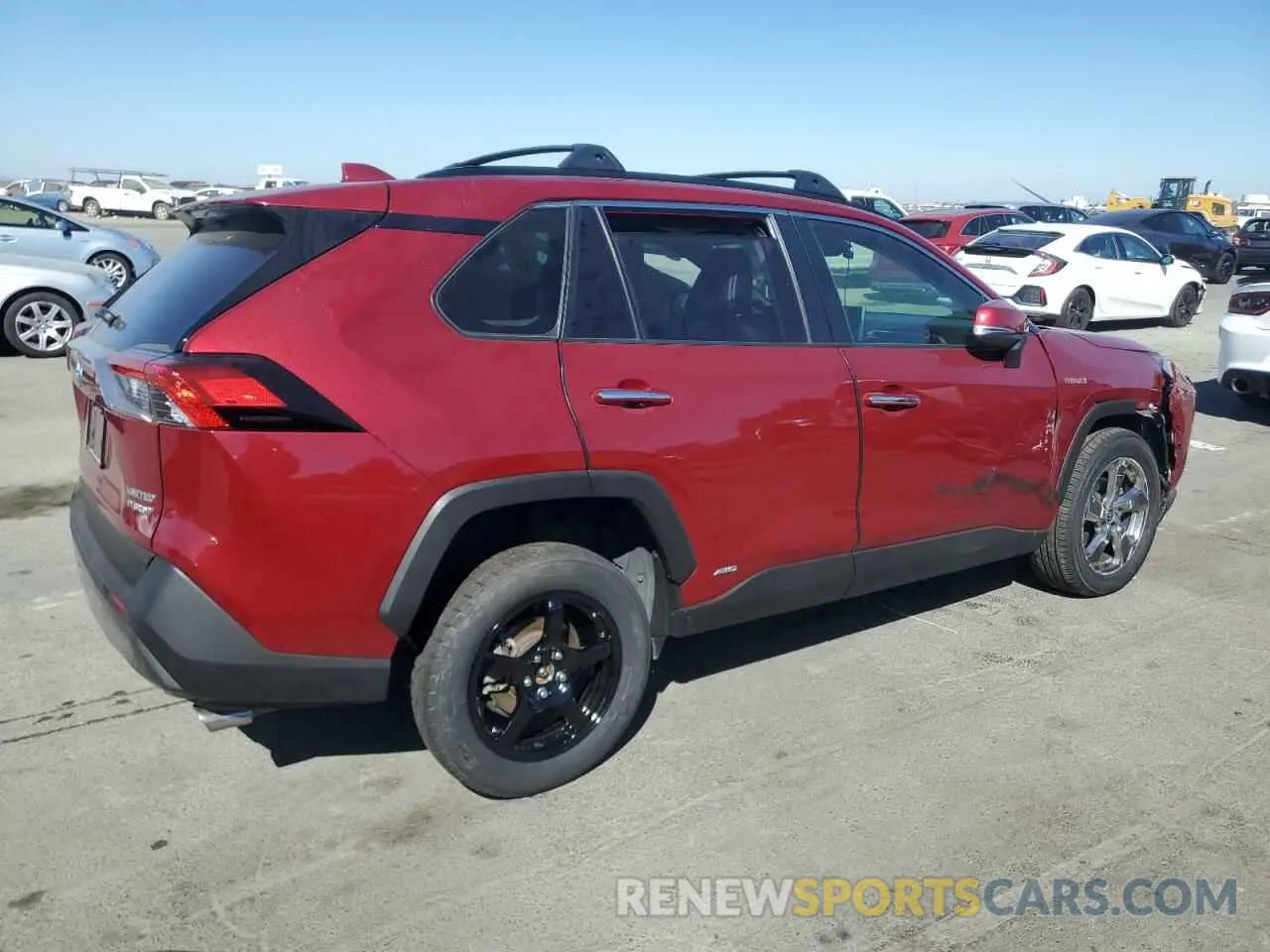 3 Photograph of a damaged car JTMDWRFV2LD538929 TOYOTA RAV4 2020