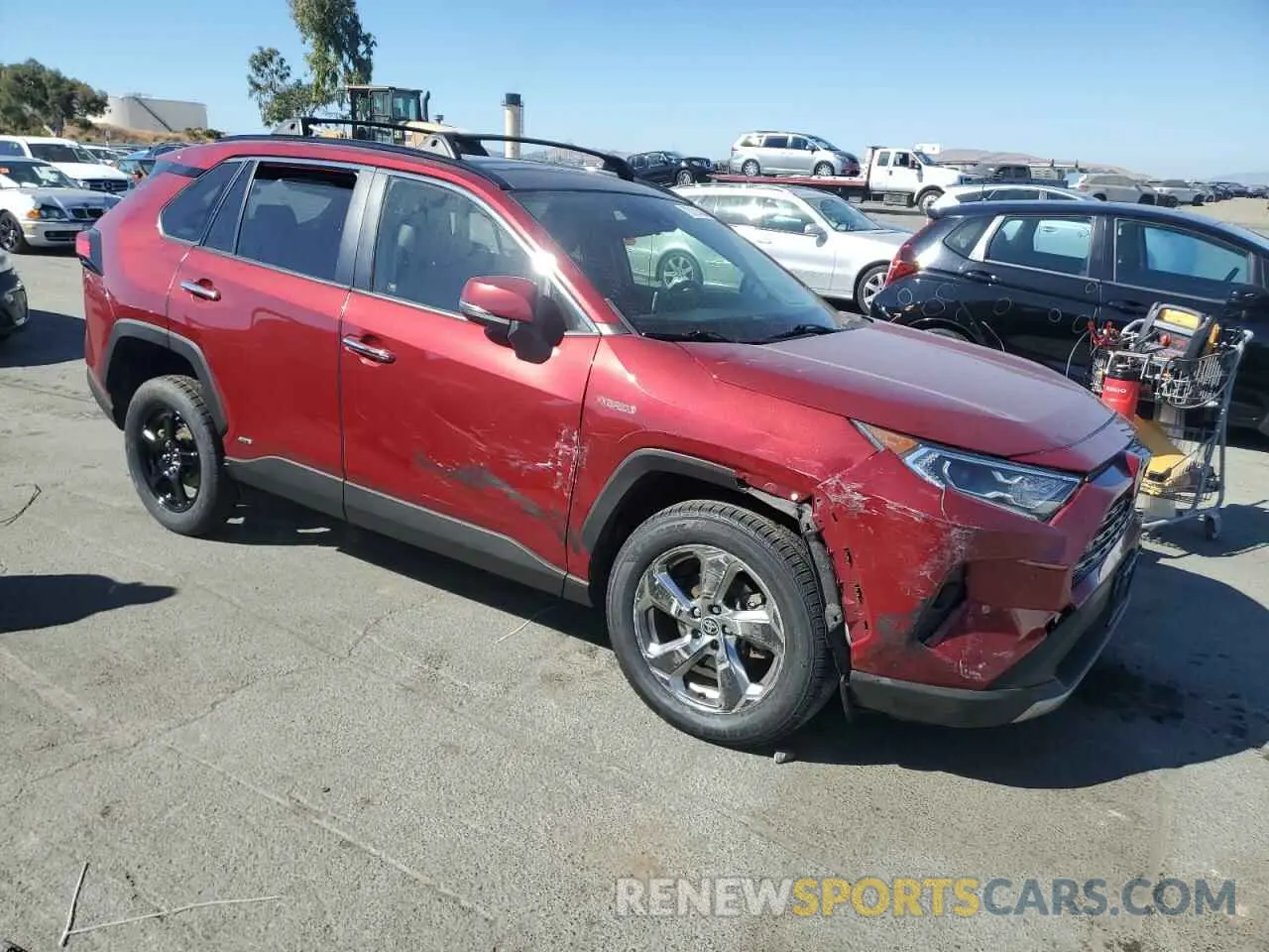 4 Photograph of a damaged car JTMDWRFV2LD538929 TOYOTA RAV4 2020