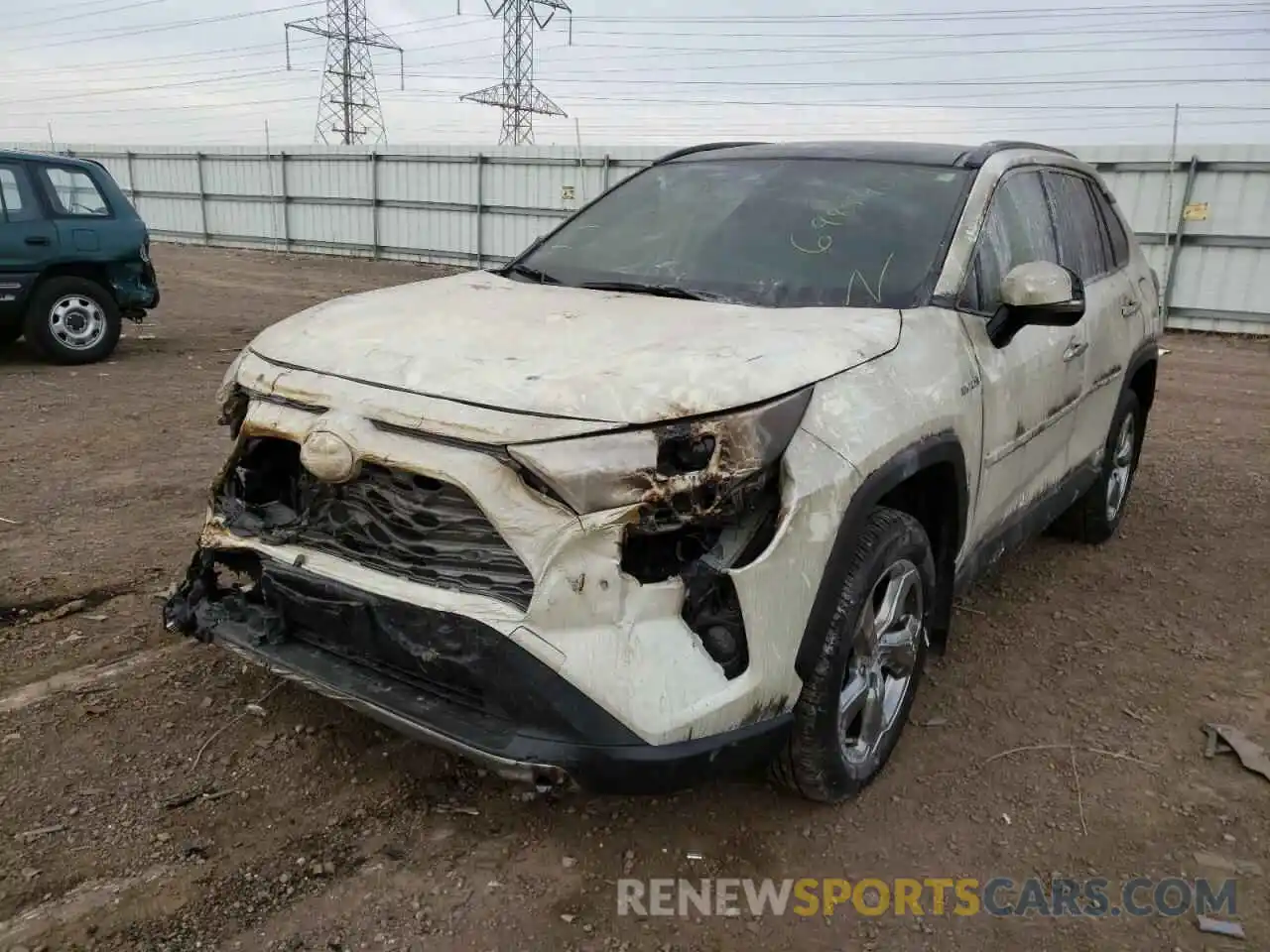 2 Photograph of a damaged car JTMDWRFV3LD532220 TOYOTA RAV4 2020