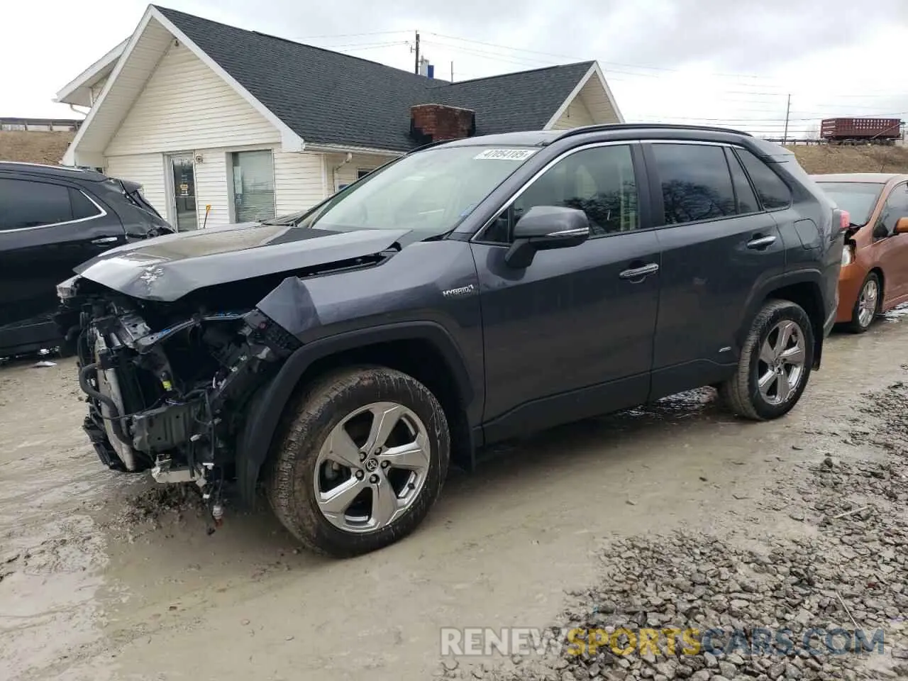 1 Photograph of a damaged car JTMDWRFV4LD534199 TOYOTA RAV4 2020