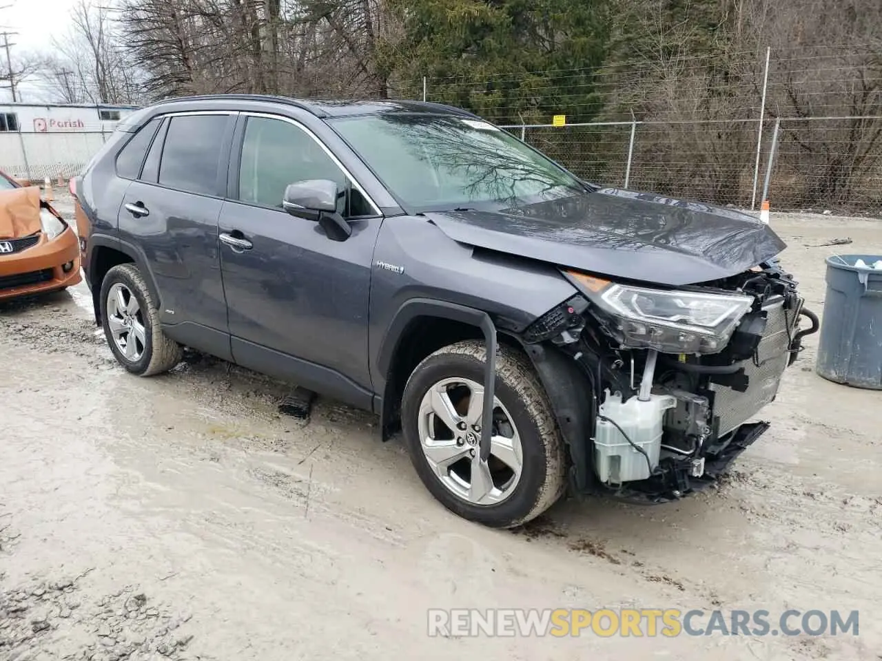 4 Photograph of a damaged car JTMDWRFV4LD534199 TOYOTA RAV4 2020