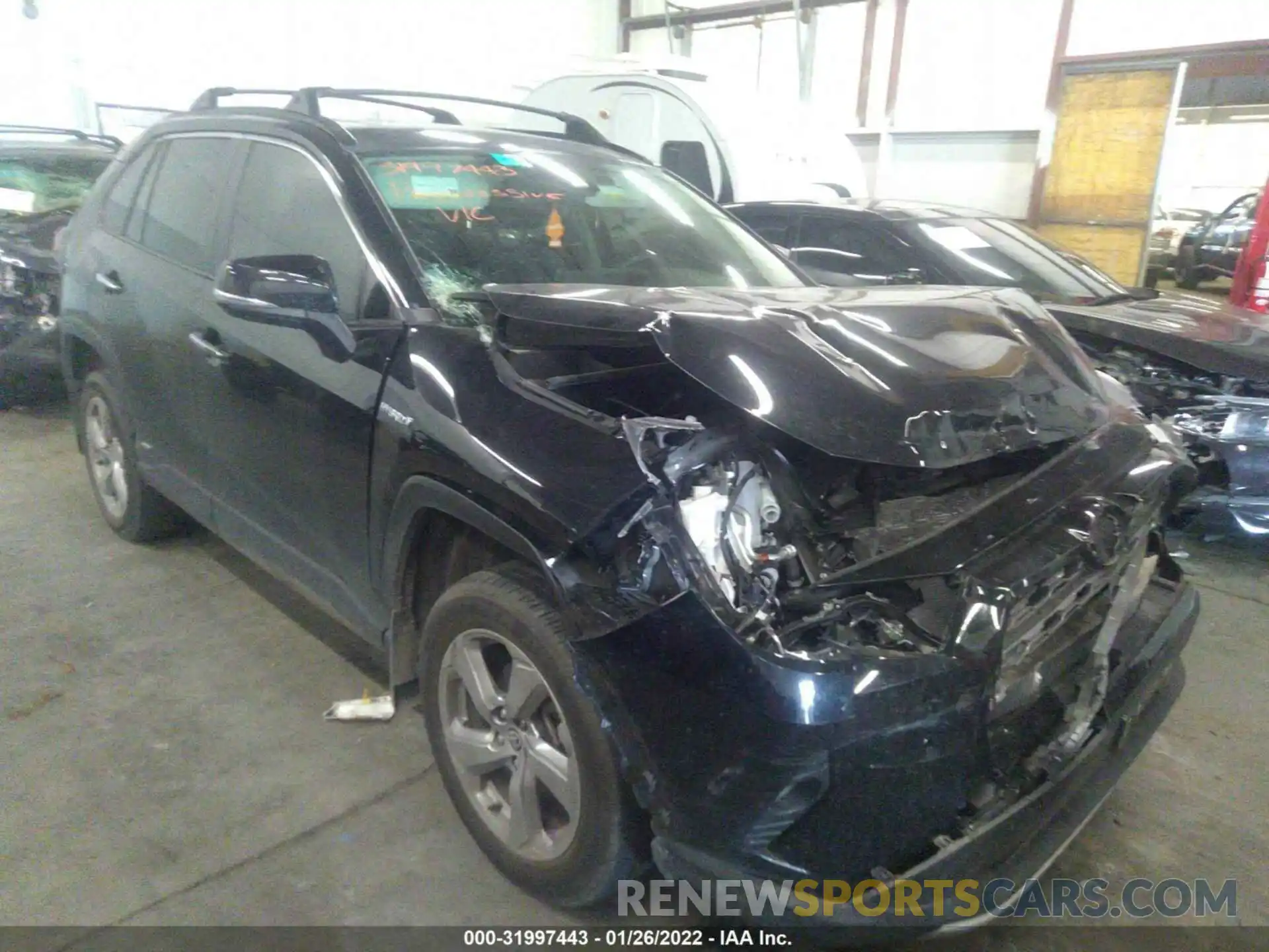 1 Photograph of a damaged car JTMDWRFV5LD054639 TOYOTA RAV4 2020