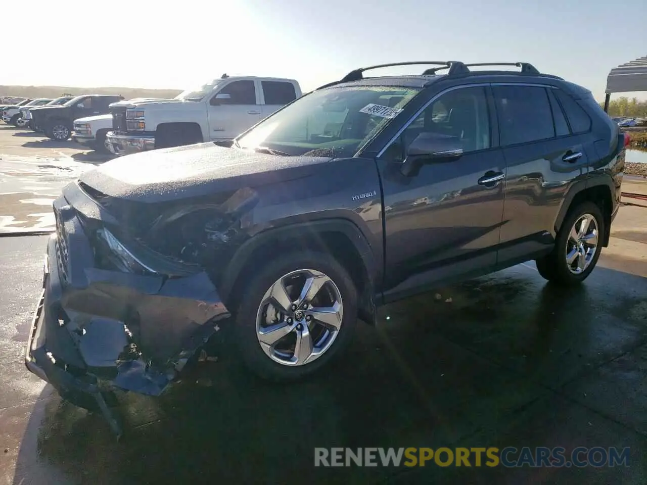 1 Photograph of a damaged car JTMDWRFV5LD069318 TOYOTA RAV4 2020