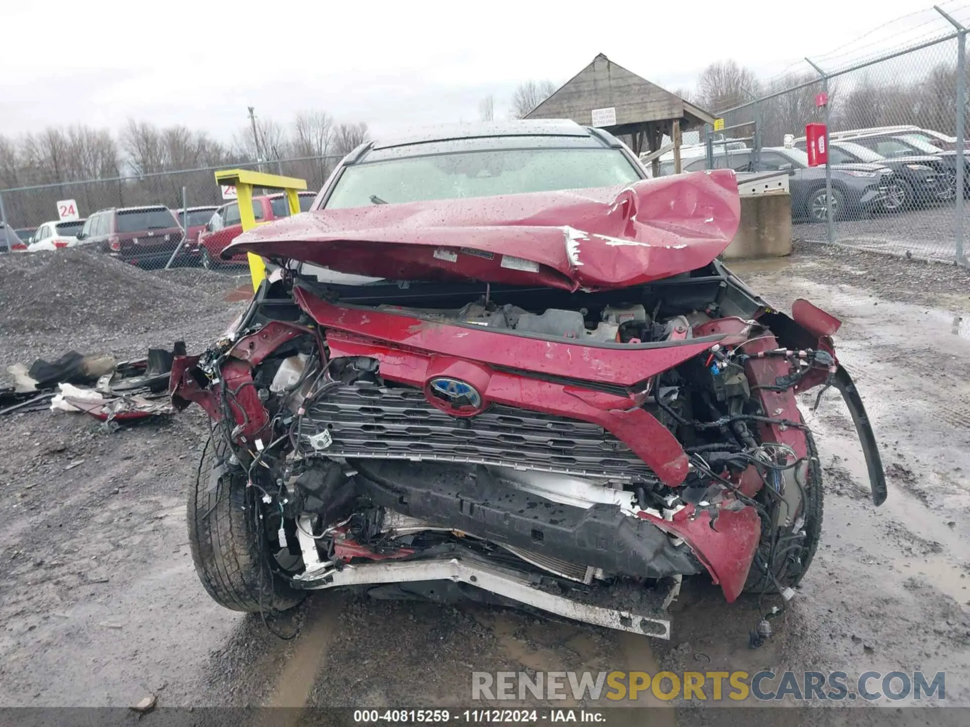 12 Photograph of a damaged car JTMDWRFV6LD525259 TOYOTA RAV4 2020