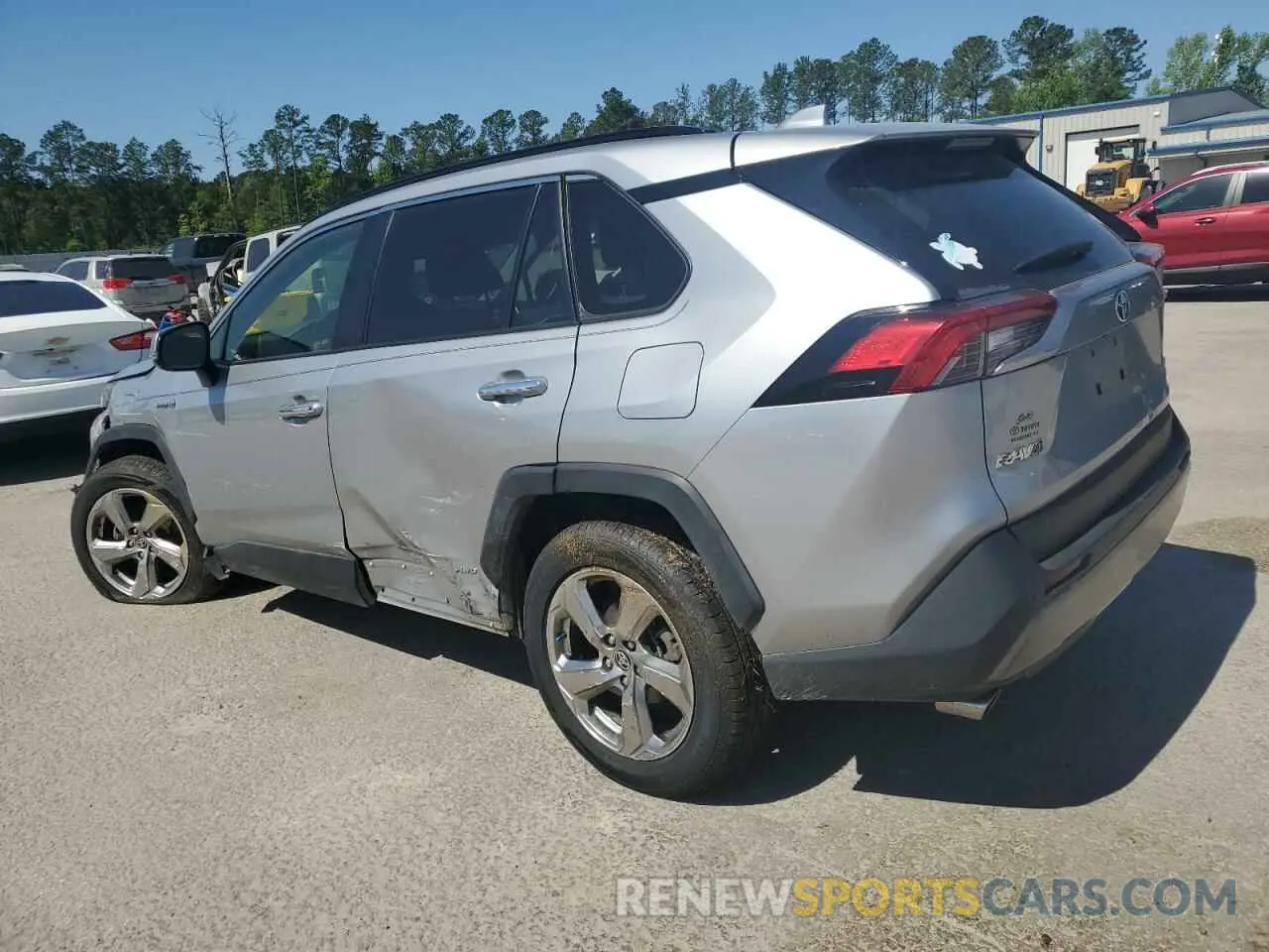 2 Photograph of a damaged car JTMDWRFV6LJ048608 TOYOTA RAV4 2020