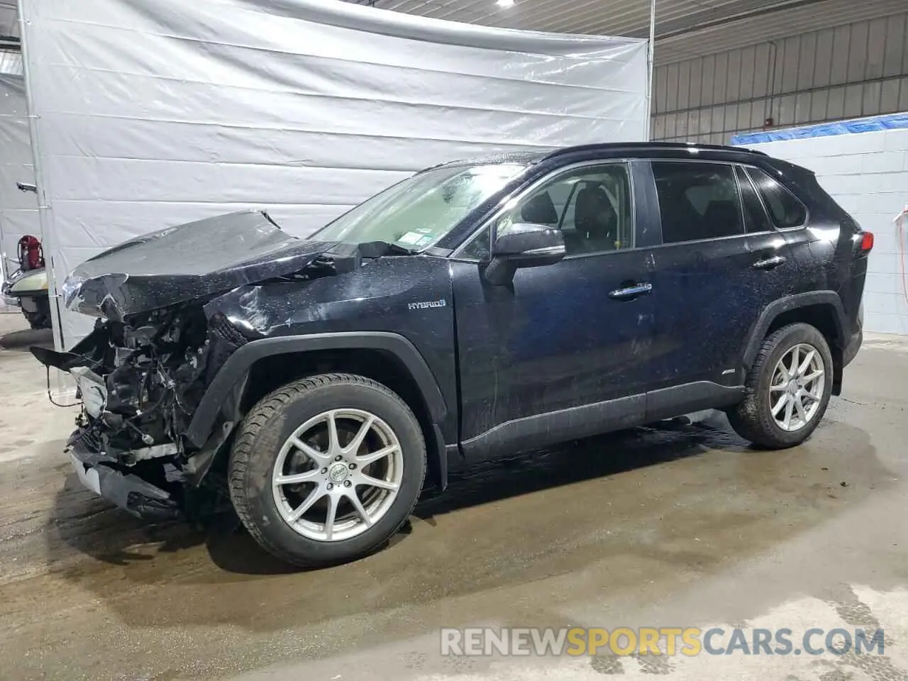 1 Photograph of a damaged car JTMDWRFV7LD525562 TOYOTA RAV4 2020