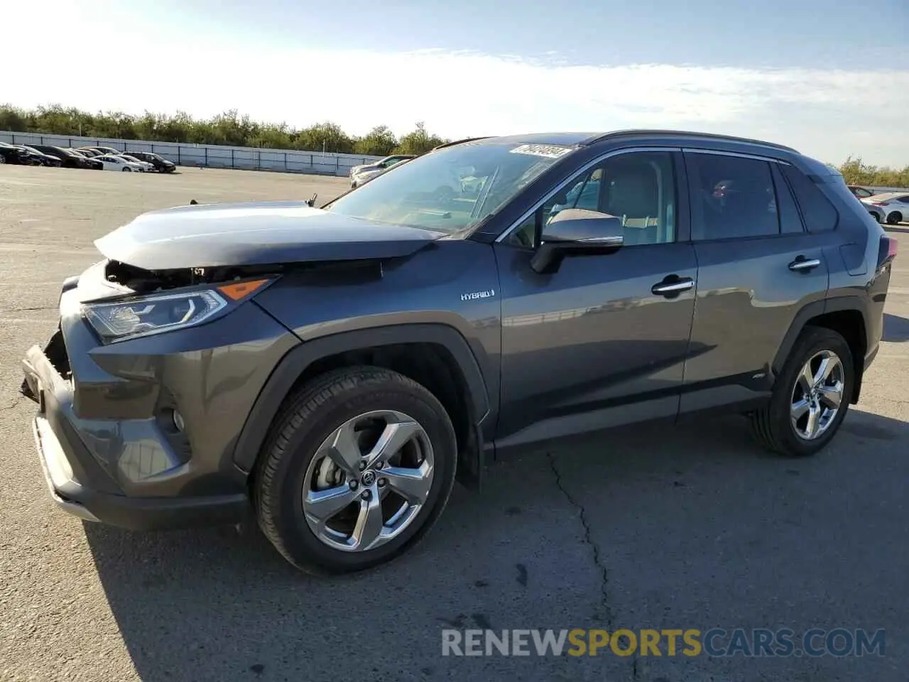 1 Photograph of a damaged car JTMDWRFV7LD531510 TOYOTA RAV4 2020