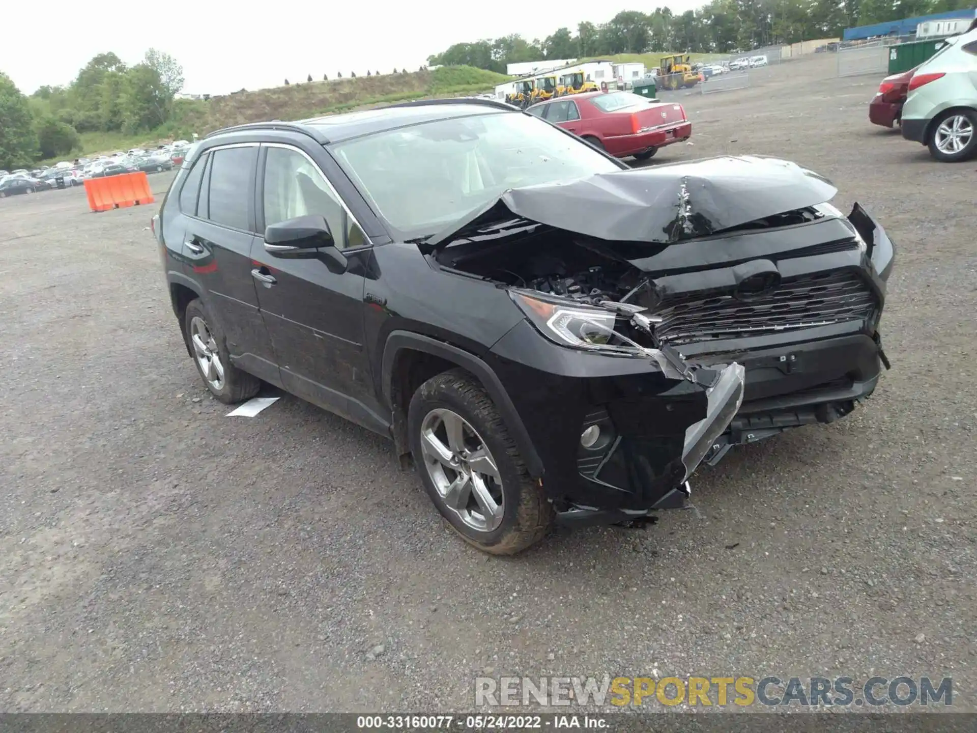 1 Photograph of a damaged car JTMDWRFV8LD068051 TOYOTA RAV4 2020