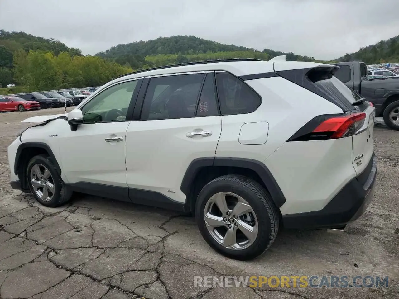 2 Photograph of a damaged car JTMDWRFV9LD058192 TOYOTA RAV4 2020