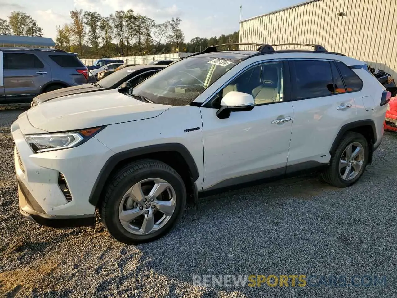 1 Photograph of a damaged car JTMDWRFV9LD536871 TOYOTA RAV4 2020