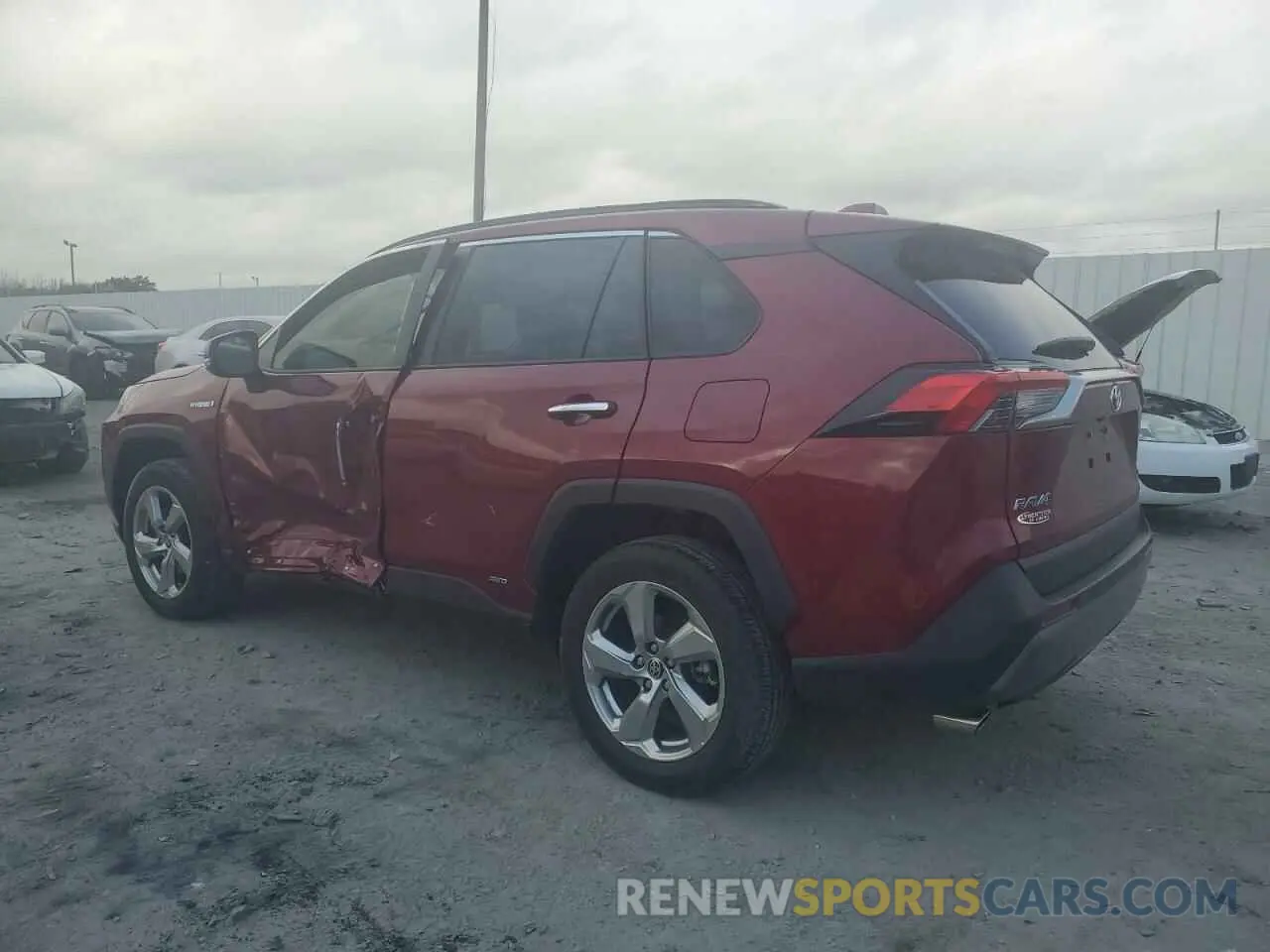2 Photograph of a damaged car JTMDWRFVXLD072828 TOYOTA RAV4 2020