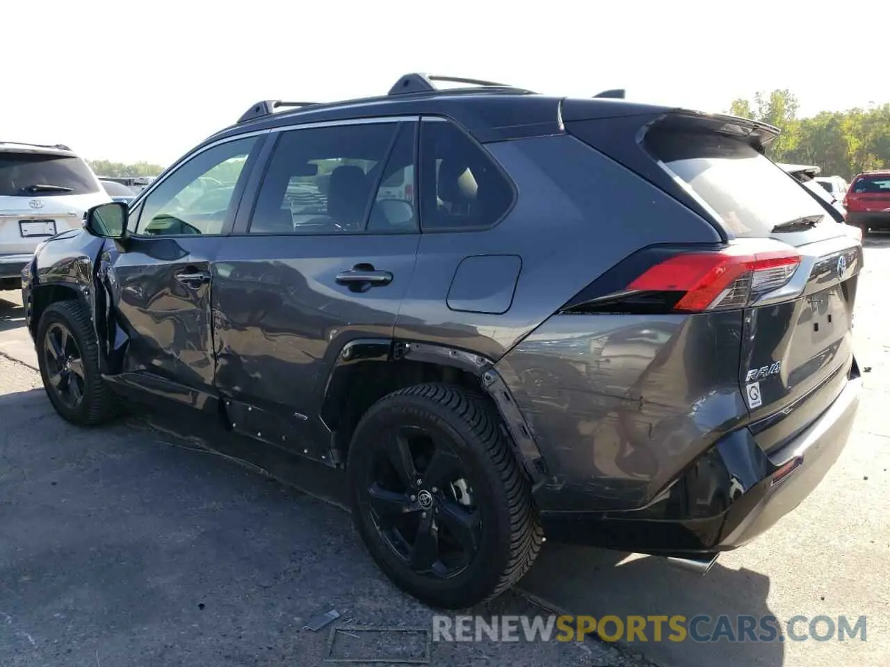 2 Photograph of a damaged car JTME6RFV0LD502161 TOYOTA RAV4 2020