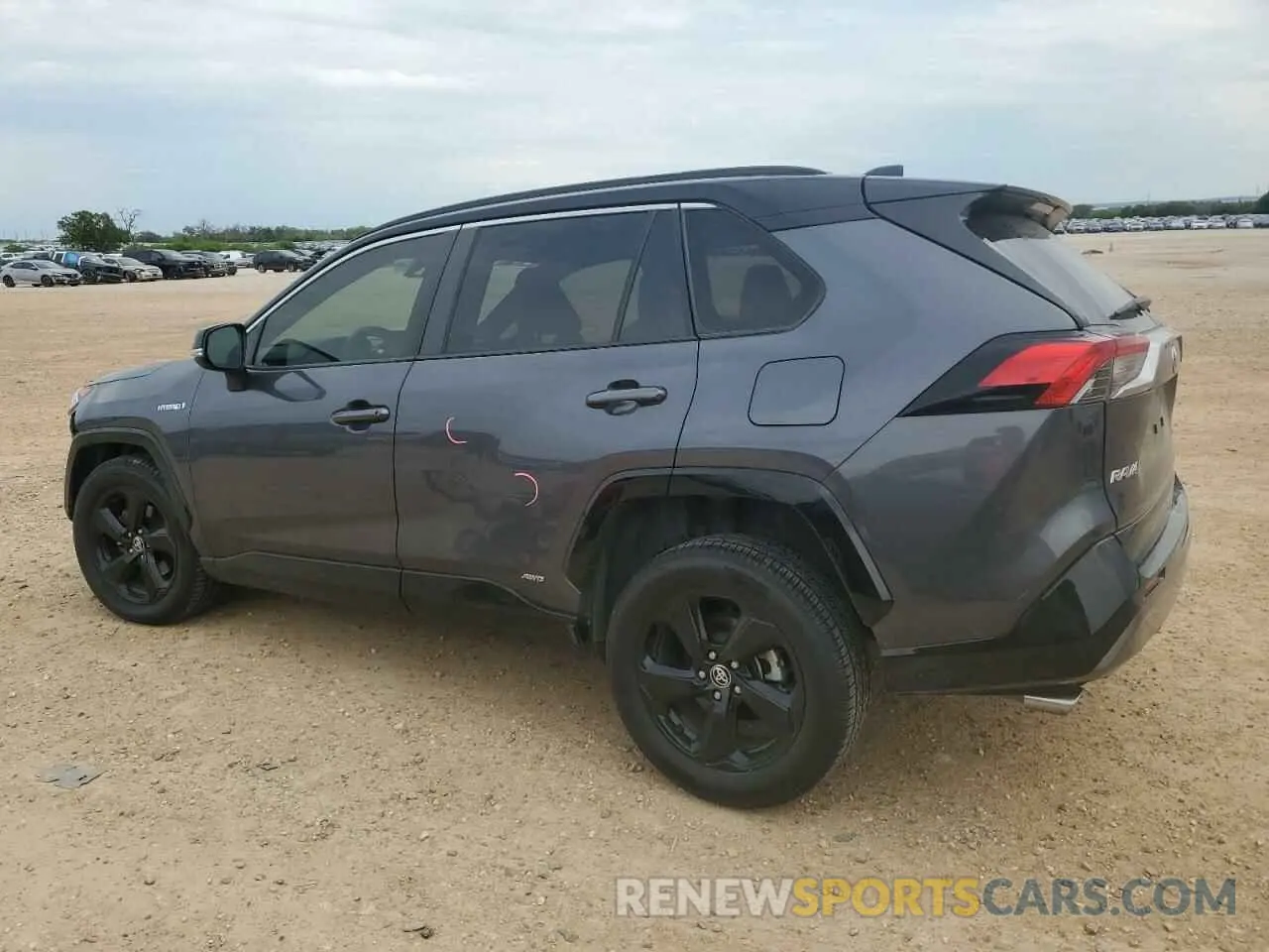 2 Photograph of a damaged car JTME6RFV6LD501595 TOYOTA RAV4 2020
