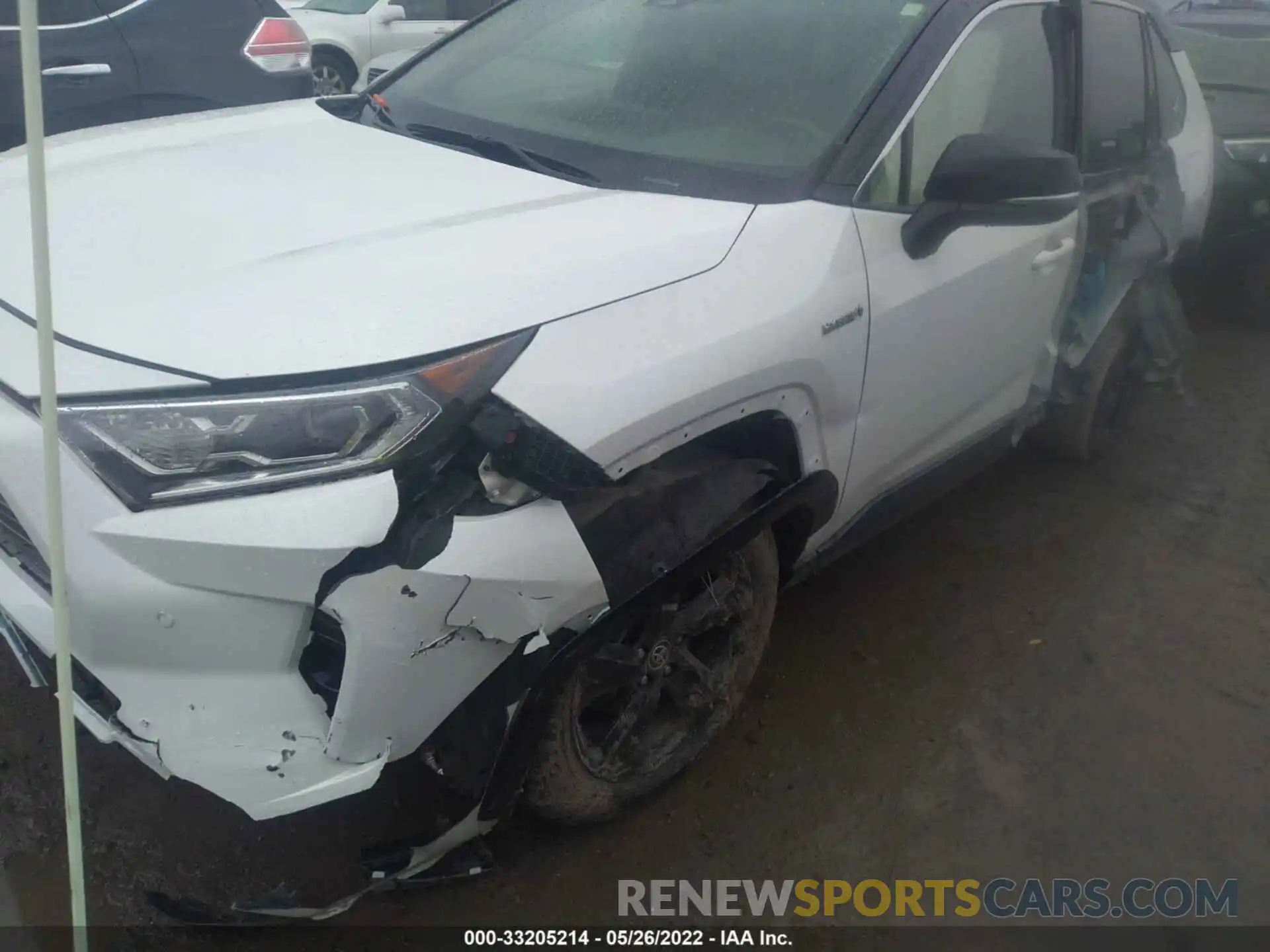 6 Photograph of a damaged car JTME6RFV7LJ001589 TOYOTA RAV4 2020