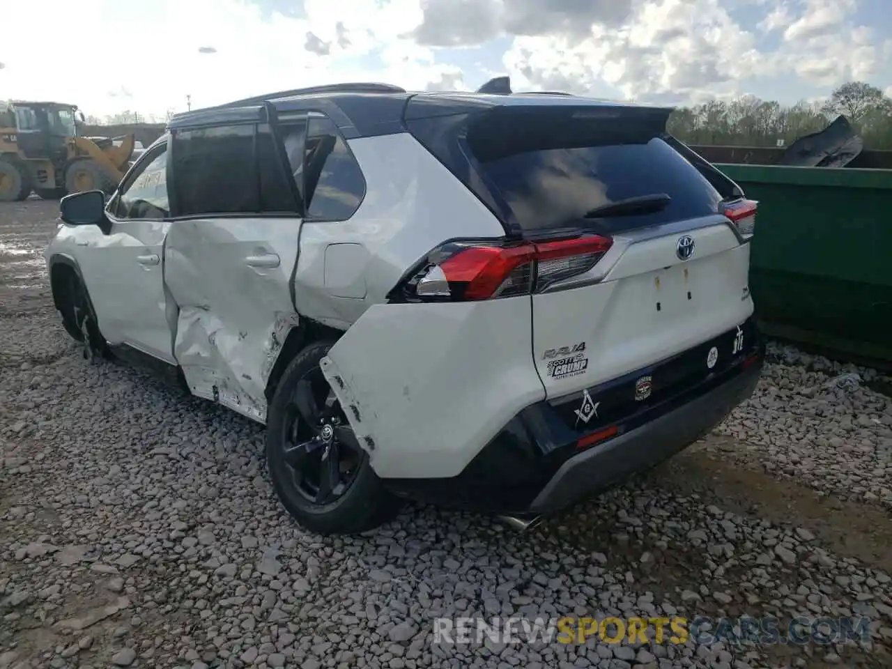 3 Photograph of a damaged car JTME6RFVXLJ001621 TOYOTA RAV4 2020