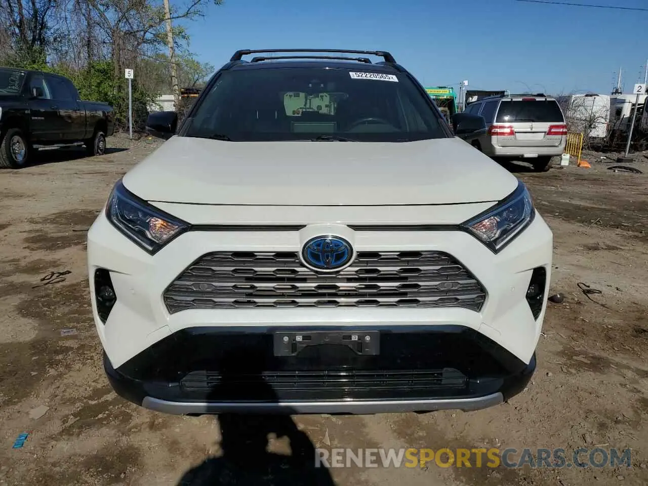 5 Photograph of a damaged car JTMEWRFV1LD539235 TOYOTA RAV4 2020