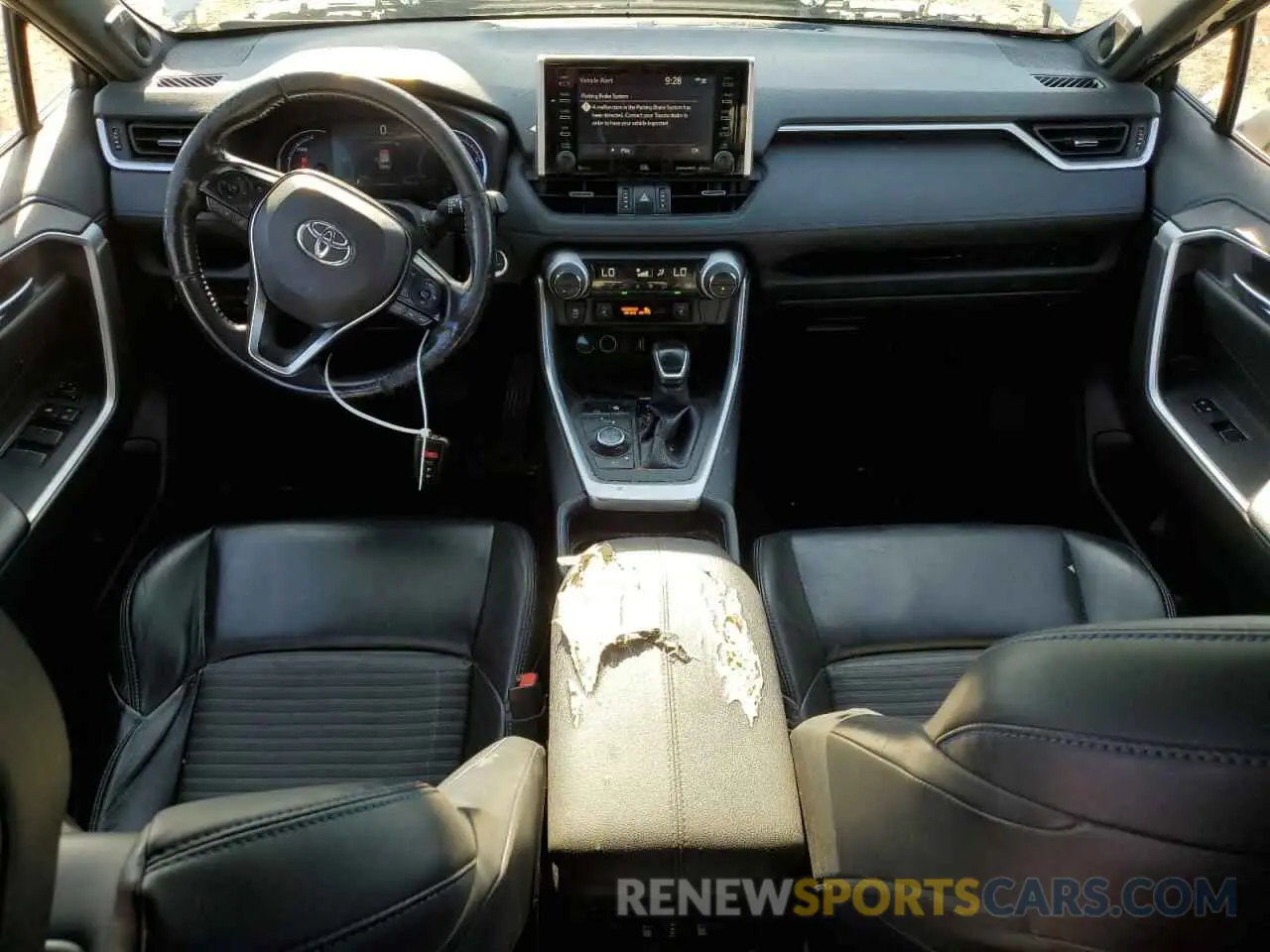 8 Photograph of a damaged car JTMEWRFV1LD539235 TOYOTA RAV4 2020
