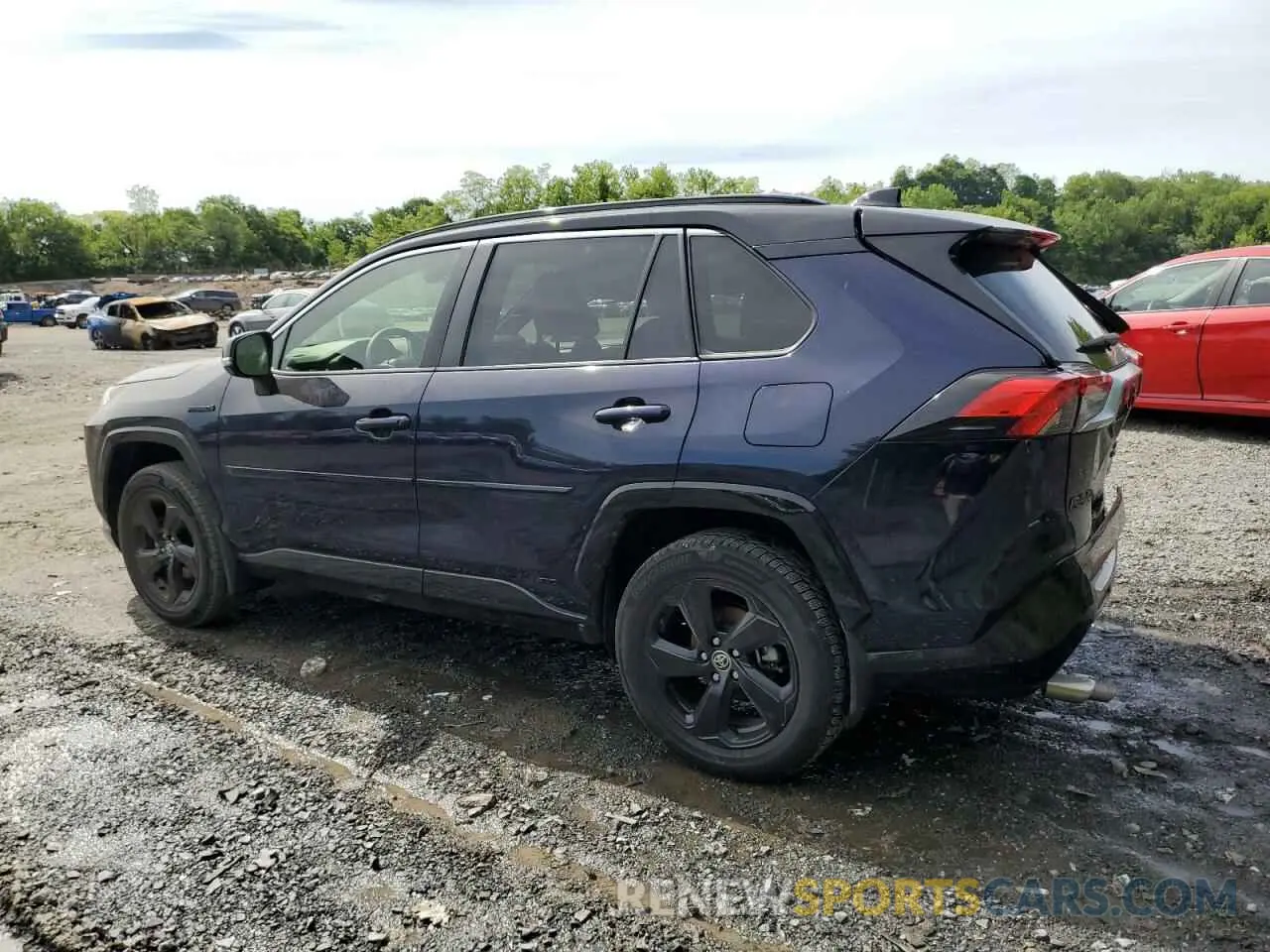 2 Photograph of a damaged car JTMEWRFV2LD542208 TOYOTA RAV4 2020