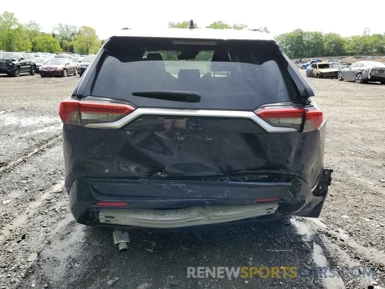 6 Photograph of a damaged car JTMEWRFV2LD542208 TOYOTA RAV4 2020