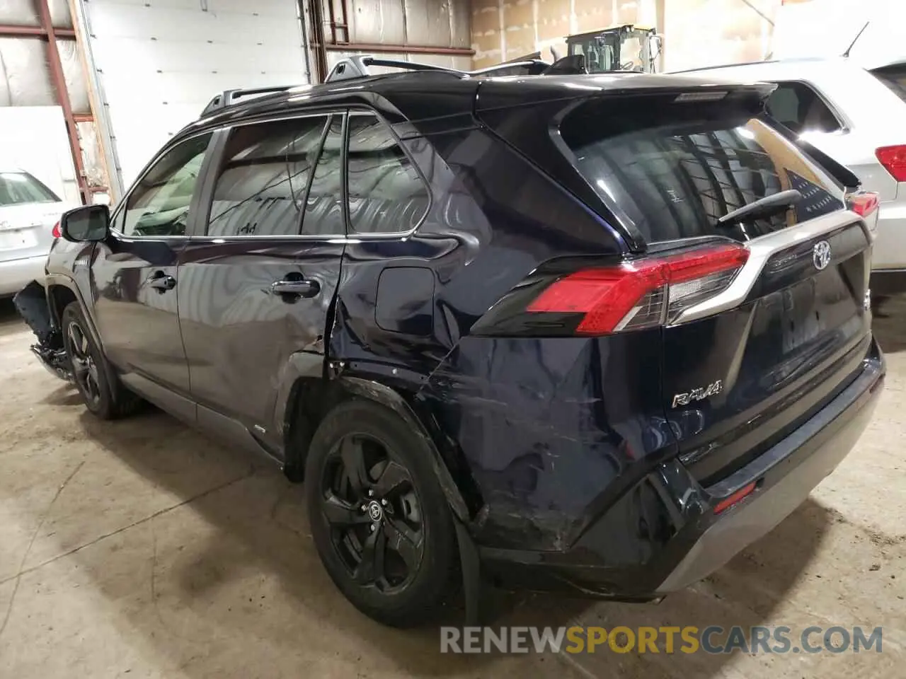 2 Photograph of a damaged car JTMEWRFV3LD530987 TOYOTA RAV4 2020