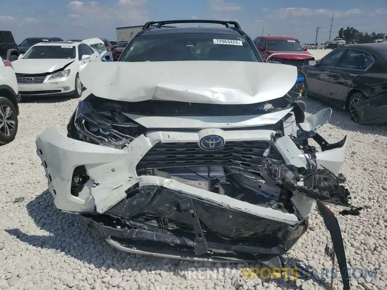 5 Photograph of a damaged car JTMEWRFV3LD532660 TOYOTA RAV4 2020
