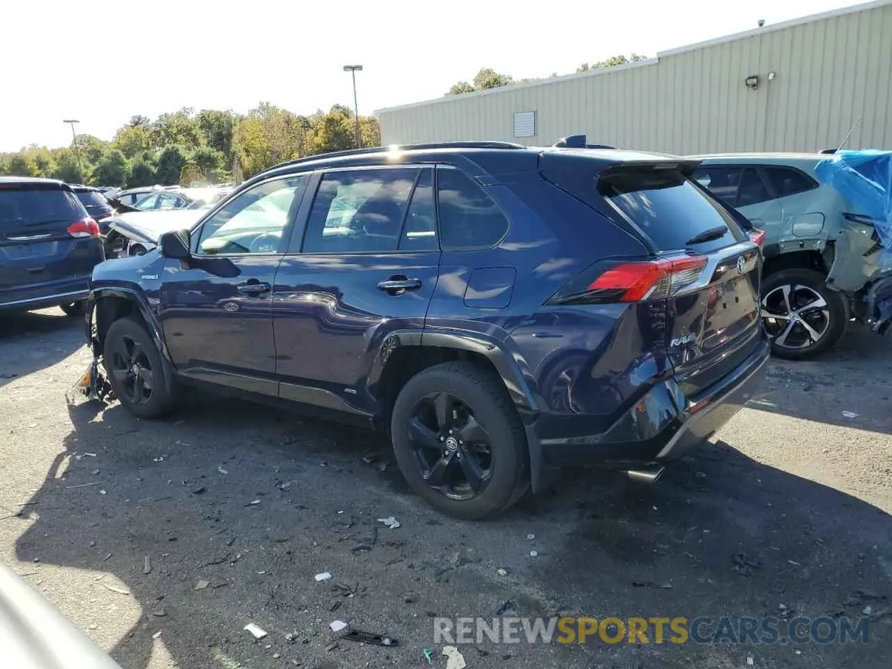 2 Photograph of a damaged car JTMEWRFV3LD538460 TOYOTA RAV4 2020