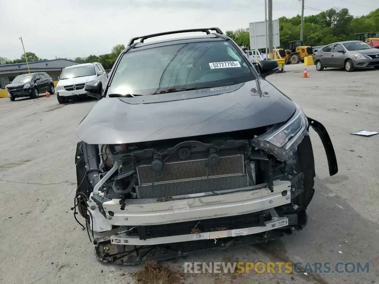 5 Photograph of a damaged car JTMEWRFV3LJ031687 TOYOTA RAV4 2020