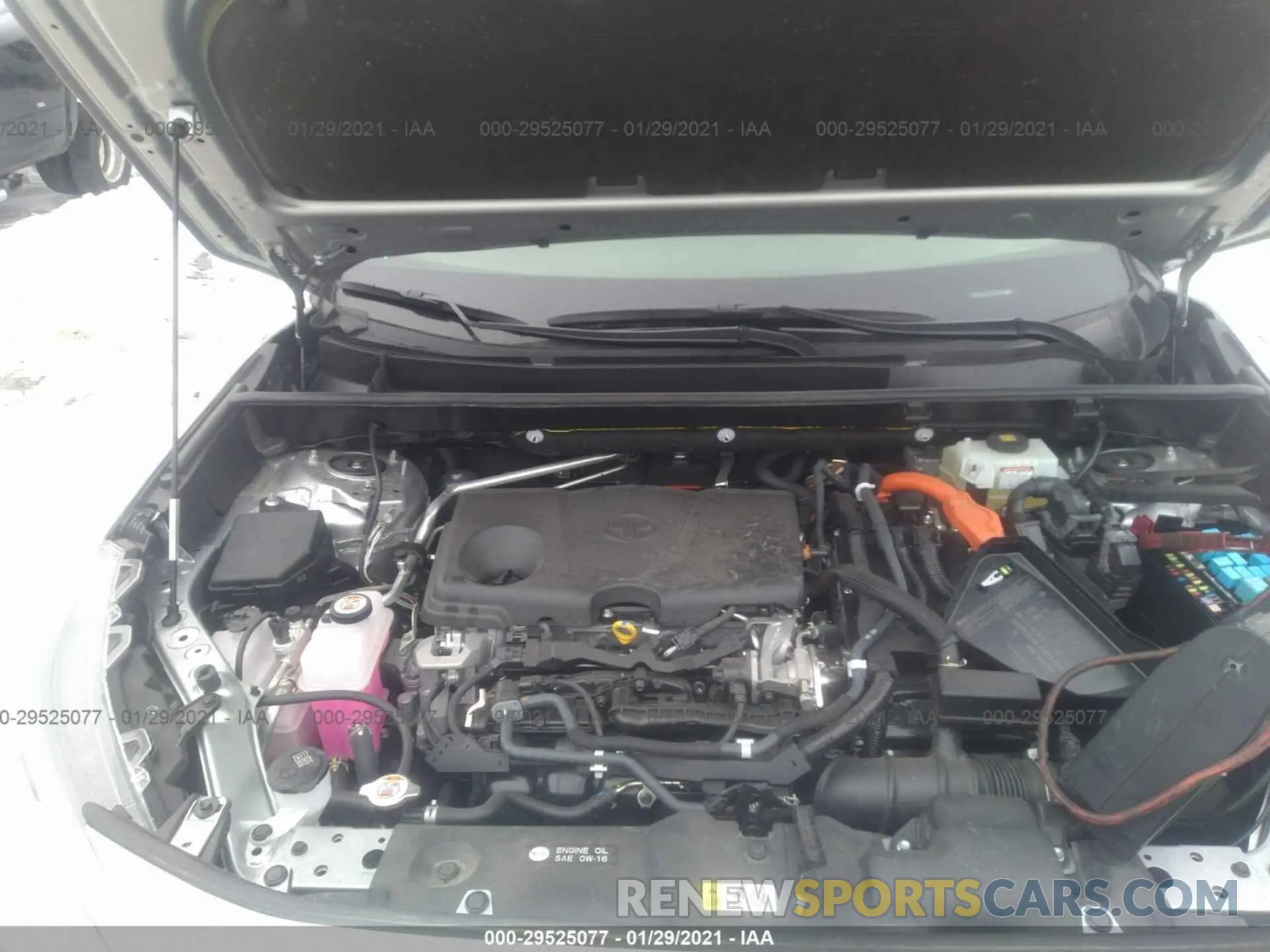 10 Photograph of a damaged car JTMEWRFV3LJ038655 TOYOTA RAV4 2020