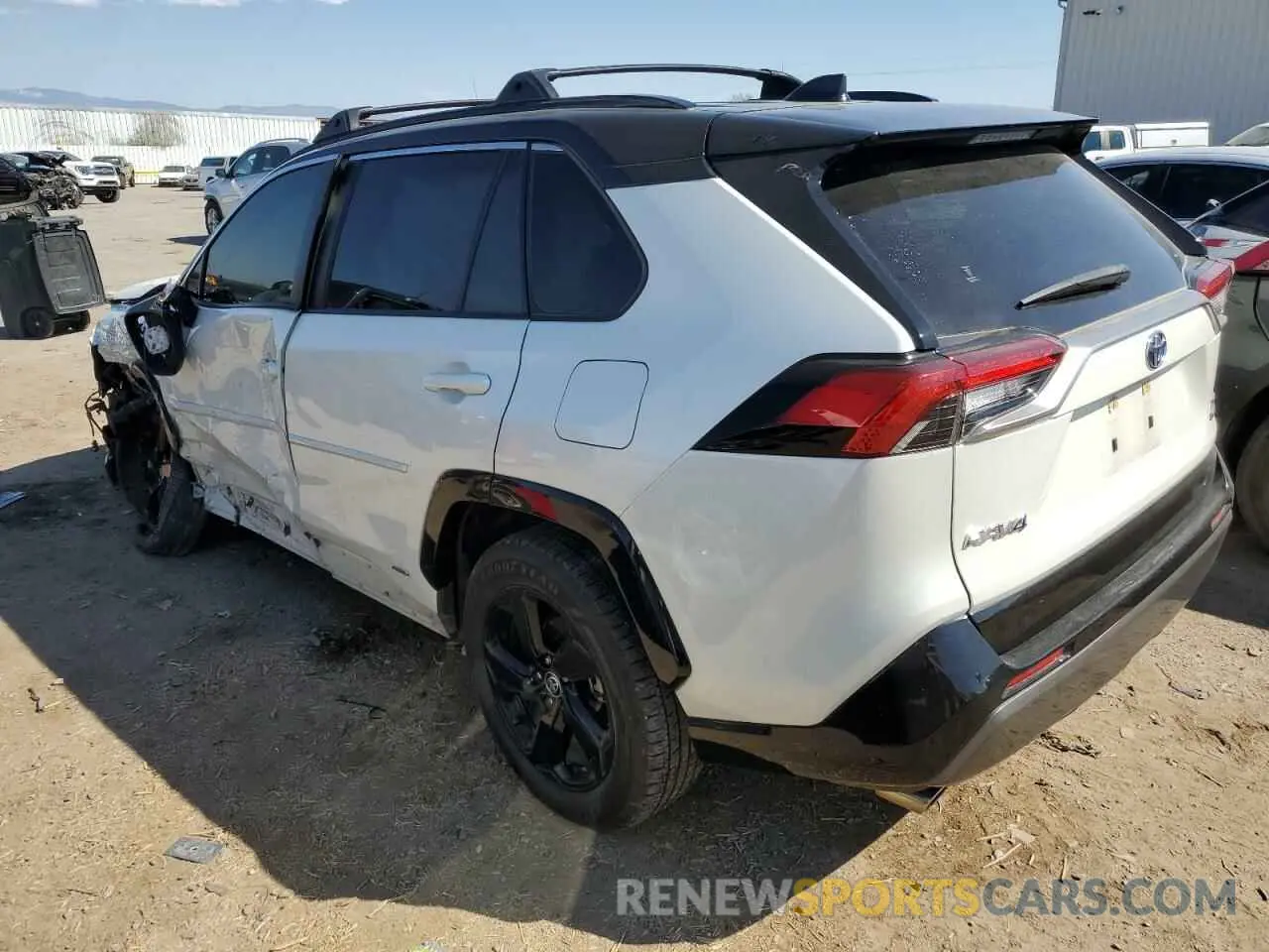 2 Photograph of a damaged car JTMEWRFV4LJ046182 TOYOTA RAV4 2020