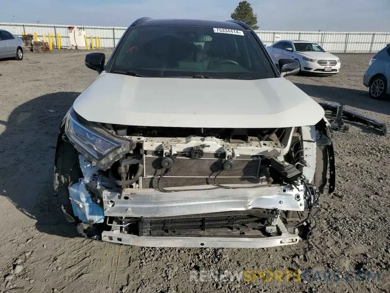 5 Photograph of a damaged car JTMEWRFV5LD542087 TOYOTA RAV4 2020