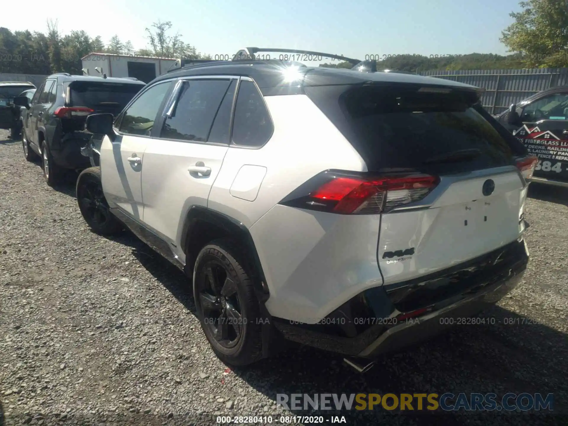 3 Photograph of a damaged car JTMEWRFV5LD544745 TOYOTA RAV4 2020