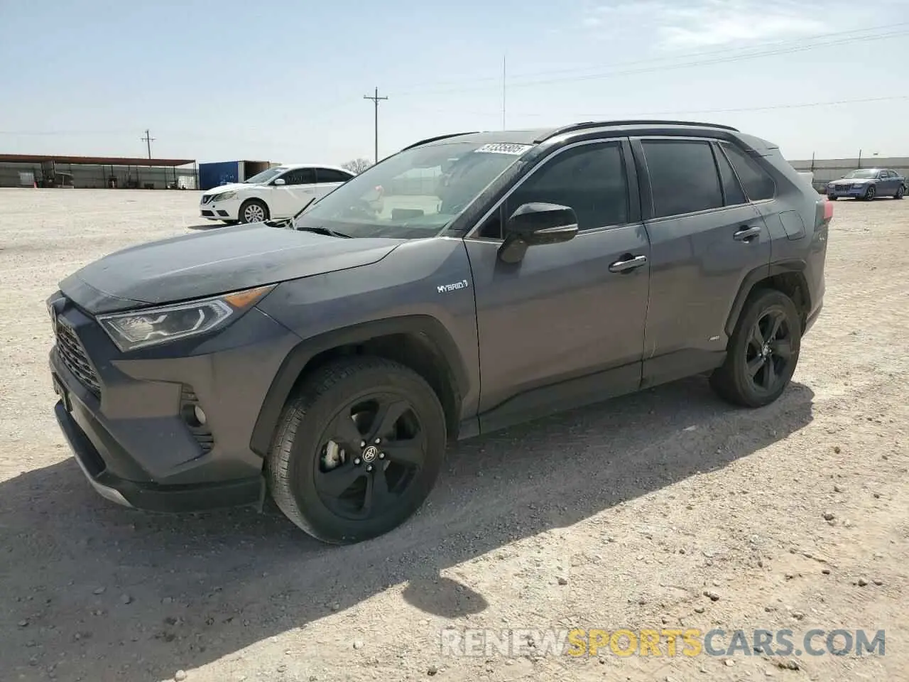 1 Photograph of a damaged car JTMEWRFV5LJ047244 TOYOTA RAV4 2020